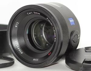 ★美品★ SONY ソニー Carl Zeiss Planar 50mm F1.4 ZA T* SSM 前後キャップフード付属 #S105