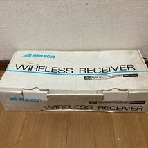 MAXON MRX800/MTX8LM/SHURE SM58 ワイヤレスレシーバー ワイヤレストランスミッター_画像1