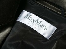 MG0615◆イタリア製*マックスマーラ*MaxMara*コットンベロア*セットアップスーツ*ジャケット+フレアスカート*36*グレー_画像6