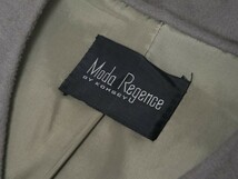 GN1946＝ピアチェンツァ/PIACENZA生地*モダレジャンス/Moda Regence*ウールカシミヤ*着物袖*和装コート*オーバーコート*M*カーキ系_画像8