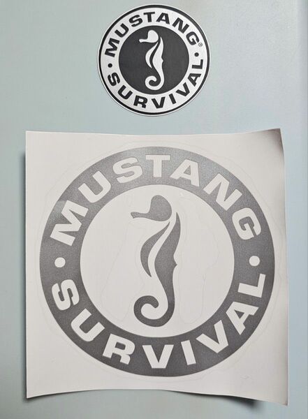 MUSTANG SURVIVAL マスタングサバイバル ロゴ ステッカー シール 
