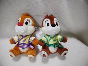 [ prompt decision ]TDR Disney 7 . soft toy badge 35 anniversary chip & Dale 2018 year 