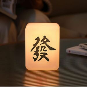 麻雀 ナイトライト USB充電式Ledナイト ランプルーム 發 麻雀牌 置物 照明