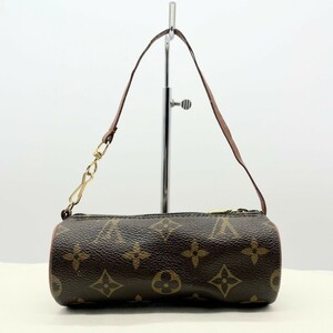 極美品 LOUIS VUITTON ルイヴィトン パピヨン ポシェット ミニポーチ バッグ モノグラム マイクロ 正規品 M51380 LV アクセサリーポーチ