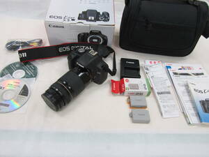 Canon EOS Kiss X3　 ZOOM LENS EF 75-300mm 1:4-5.6 レンズ デジタル一眼レフカメラ キャノン　カメラ用バック付き