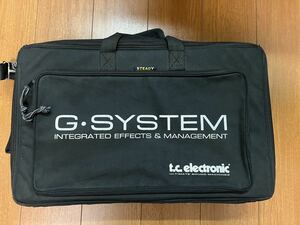 TC ELECTRONIC G-System 専用ケース　　専用バッグ　ギグケース