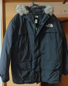 【ラストセール】 THE NORTH FACE ダウン ノースフェイス マクマードパーカ ND01102 サイズ:L カラー:ブラック アンタークティカ