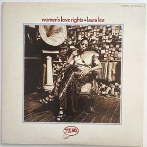 LAURA LEE / women’s love rights 日本盤　1972年　帯あり、ライナーノーツあり