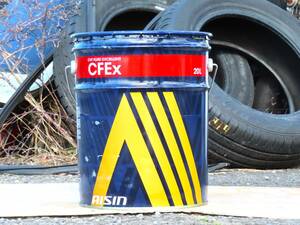 アイシン AISIN CVT FLUID EXCELLENT CFEX Synthetic Oil CVTオイル 金属ベルトタイプCVT 用 / 20L ペール缶 缶凹み有り! / NO4