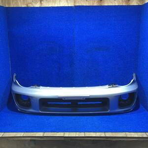 [AK-0014864] 2002Subaru Impreza WRX STI GDB 前期 Atype 丸目　『　Genuine フロントBumper 01G　』　SIM4