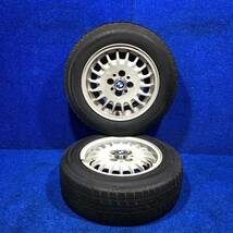 [AK-0015079] S61 BMW 3シリーズ E30 セダン 純正 14インチ 6J+35 100/4 175/65R14 2本　B3S32_画像1