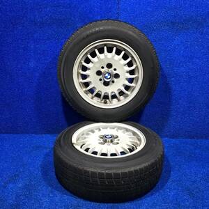 [AK-0015079] S61 BMW 3シリーズ E30 セダン 純正 14インチ 6J+35 100/4 175/65R14 2本　B3S32