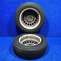 [AK-0015079] S61 BMW 3シリーズ E30 セダン 純正 14インチ 6J+35 100/4 175/65R14 2本　B3S32_画像2