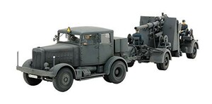 タミヤ 1/48 イタレリシリーズ No.27 ドイツ重牽引車 SS-100・88mm砲FLAK37