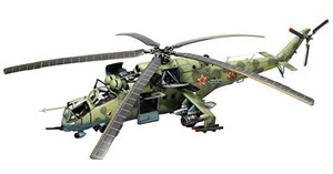 プラッツ 1/72 航空模型特選シリーズ Mi-24V/VP ハインドE プラモデル AE-1
