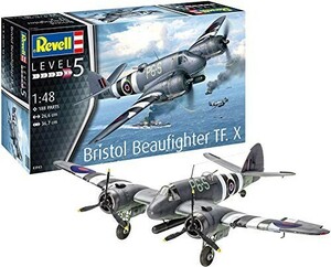 ドイツレベル 1/48 イギリス空軍 ブリストル ボーファイター TF.10 プラモ