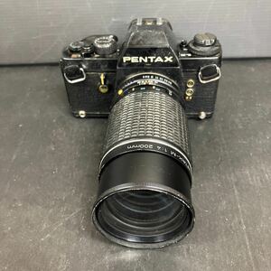 Z1194 珍品 PENTAX LX SMC PENTAX-M 1:4 200mm 一眼レフ カメラ マニュアルフォーカス 当時物 レンズ付き レトロ 動作未確認 ジャンク