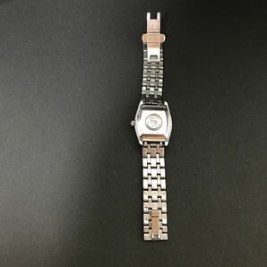 Y0361 稼動品 ORIS オリス 腕時計 レディース AT 自動巻 23石 ホワイト文字盤 オートマ スクエア デイト スイス製の画像6