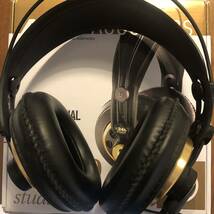 AKG k240 ヘッドホン アーカーゲー ブラック _画像2