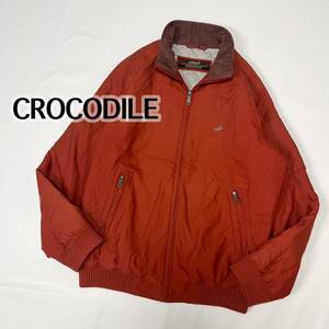 CROCODILE クロコダイル　L ブルゾン ジャケット キルティング　アウター　メンズ　ジップ　ジップアップ