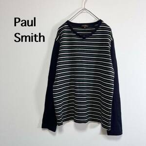 PaulSmith ポールスミス　コレクション　M レディース　ニット　トップス　プルオーバー ボーダー　カットソー 長袖