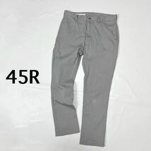 45r 45rpm パンツ　テーパード パンツ　レディース　グレー　コットンパンツ　S 1 ボトムス デニムパンツ　ジーンズ_画像1