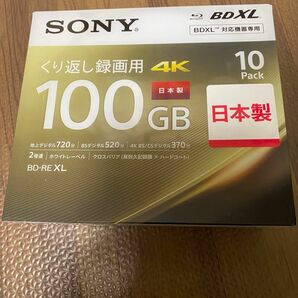 SONY 10BNE3VEPS2 BD-RE XL ブルーレイディスク 10枚 個装なし