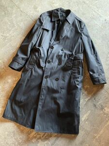 [ the value ] DEFENSE LOGISTICS AGENCY u.s. military trench coat size 42L black