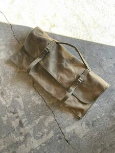 [ the vintage ] 40's U.S army canvas tool bag