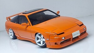 プラモデル 1/24 フジミ RPS13 180SX 後期型 完成品 