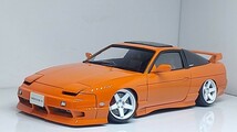 プラモデル 1/24 フジミ RPS13 180SX 後期型 完成品 _画像7