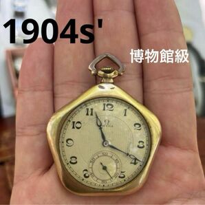 貴重　1900年代　アンティーク　オメガ　懐中時計