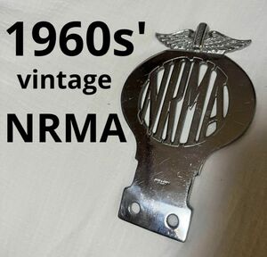 1960年代　NRMA ビンテージ　カーグリルバッジ　ナンバートッパー BEETテールランプ