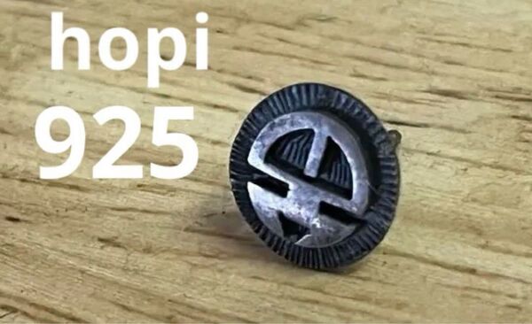 hopi族 サンフェイス 925シルバー ピアス インディアン