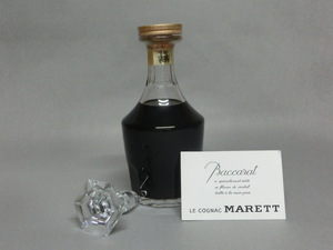 古酒　MARETT BACCARAT AGE JNNCONNU マレット　バカラ　アージュアンコニュー　750ml　40%