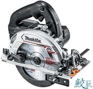 新品 makita マキタ 165mm 充電式マルノコ HS631DGXSB 黒 18V 6.0Ah バッテリー2個 充電器 セット 鮫肌 丸のこ 丸ノコ 切断 4