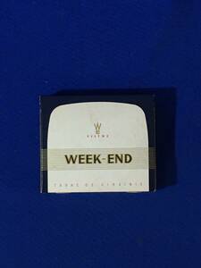 reB858a*[ сигареты упаковка ] WEEK-END SEITA дым . сигареты сигарета пустой коробка Франция производства Vintage retro 