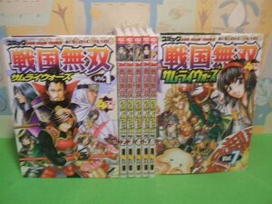 ☆☆☆コミック 戦国無双 サムライウォーズ　4コマ集☆☆全7巻　全巻初版発行　Koei game comics　光栄