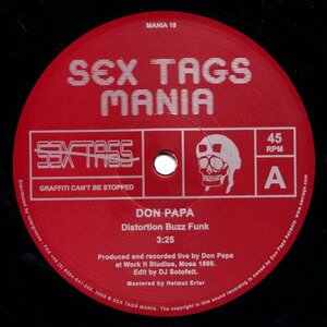 試聴あり★同梱可★Don Papa - Distortion Buzz Funk [12”]DJ SotofettSex Tags Maniaディスコダブ