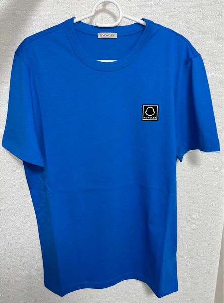 モンクレール　Tシャツ　ブルー　ワンポイント　サイズM 新品未使用