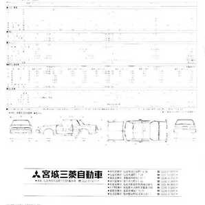 ♪♪三菱 ギャラン ラムダ A166A A164A A163A 型 カタログ♪♪の画像5