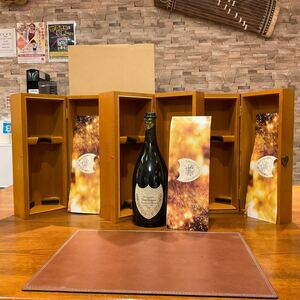 【空瓶 空箱】ドンペリニヨン ラベイDom Perignon 1990空瓶1本、空箱2個 箱、冊子付