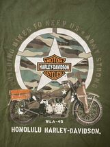 ハーレーダビットソン HARLEY-DAVIDSON Tシャツ バイク バイカー ハワイ Mサイズ ム58_画像2