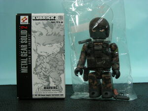 ★KUBRICK キューブリック METAL GEAR SOLID2 メタルギアソリッド2 ●ゴルルコビッチ兵 ウッドランド迷彩 内袋未開封品