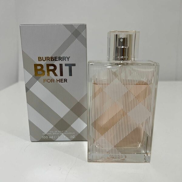 BURBERRY BRIT FOR HER バーバリー ブリット フォー ハー 香水 オーデトワレ 100ml 中古