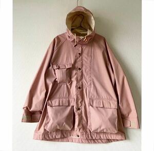 希少カラー 褐色サーモンピンク vintage ヴィンテージビンテージ 80s 90s usa製 woolrich ウールリッチ マウンテンパーカー ジャケット