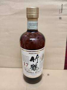 NIKKA ニッカ　竹鶴17年　ピュアモルト　43%　700ml