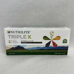 【新品・未開封】　Amway　アムウェイ　NUTRILITE　TRIPLE X　トリプル X (レフィル)　賞味期限2025年5月　3種類　各124錠　健康食品