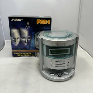 【未使用・保管品】 FUZE フューズ FCR-1 アラームクロックラジオ ステレオCDプレーヤー ラジカセ 昭和レトロの画像1