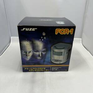 【未使用・保管品】 FUZE フューズ FCR-1 アラームクロックラジオ ステレオCDプレーヤー ラジカセ 昭和レトロの画像2